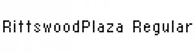 RittswoodPlaza Regular  les polices de caractères gratuit tlcharger