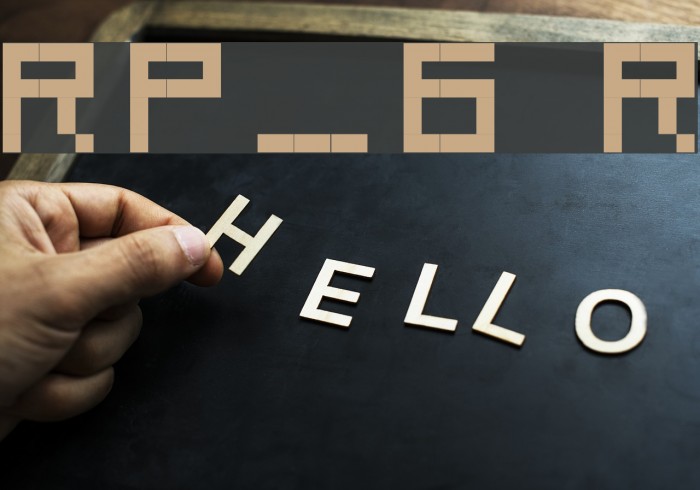RittswoodProfile_6 Regular Font examples