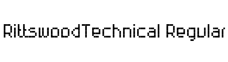 RittswoodTechnical Regular Font