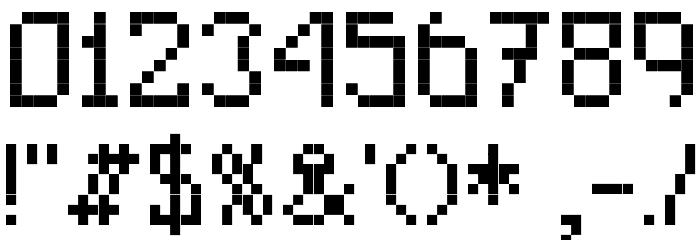 RittswoodTechnical Regular Font OTHER CHARS