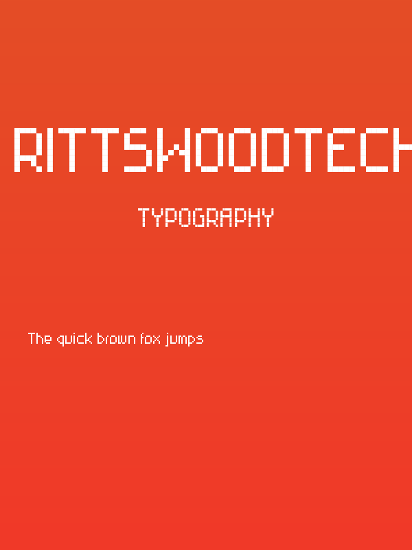 RittswoodTechnical Regular Poster
