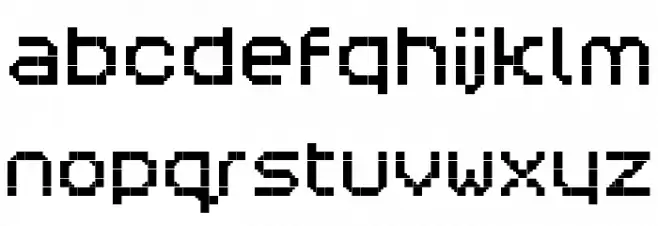 RittswoodThreeOranges Regular 字体 小写