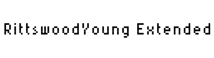 RittswoodYoung Extended Font