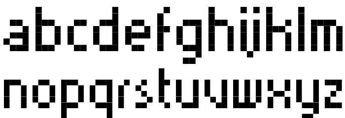 RittswoodYoung Regular Font LOWERCASE