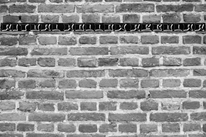 Ritual Hollow Regular Caratteri examples