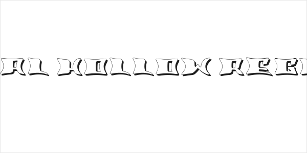 Ritual Hollow Regular Logo