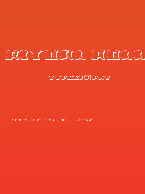 Ritual Hollow Regular Poster