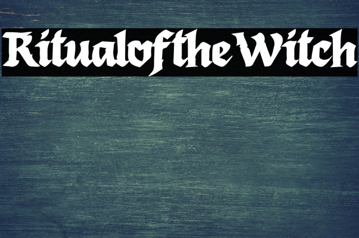 Ritual of the Witch Example 3