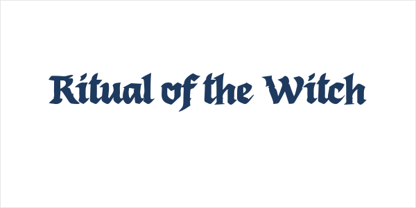 Ritual of the Witch Logo