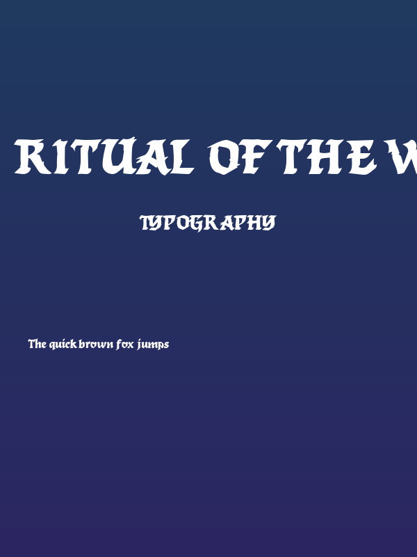 Ritual of the Witch Poster