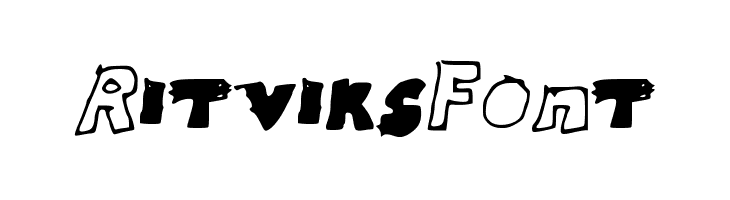RitviksFont  नि: शुल्क फ़ॉन्ट्स डाउनलोड
