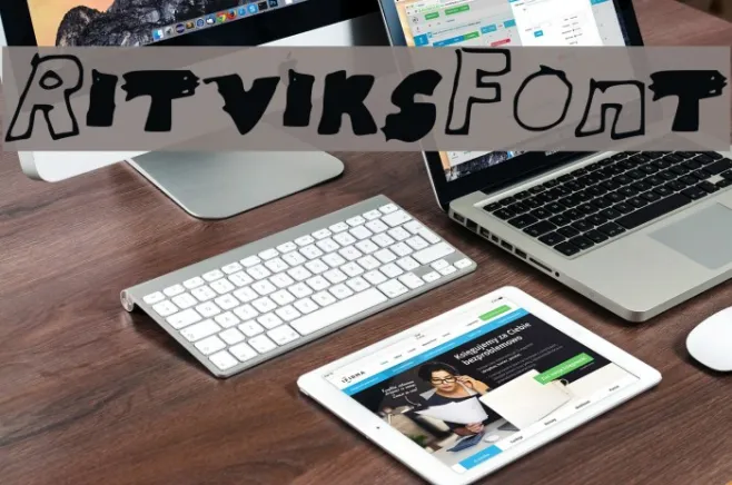 RitviksFont Example 3