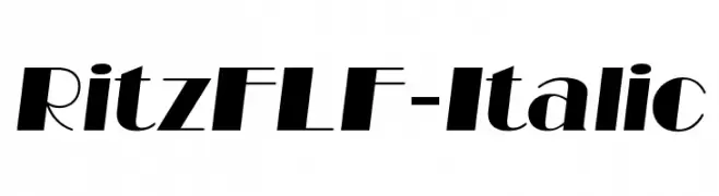 RitzFLF-Italic  नि: शुल्क फ़ॉन्ट्स डाउनलोड