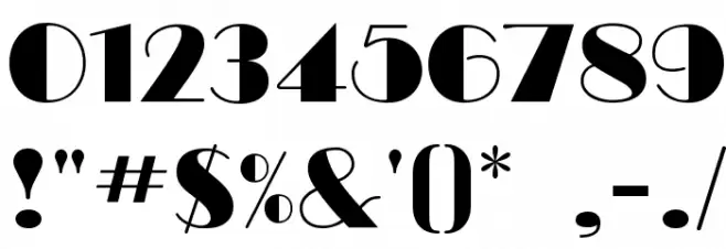 RitzFLF Font OTHER CHARS