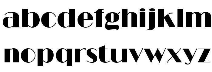 RitzFLF Font LOWERCASE