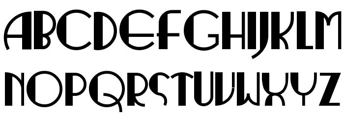 RitzyNormal Font LOWERCASE