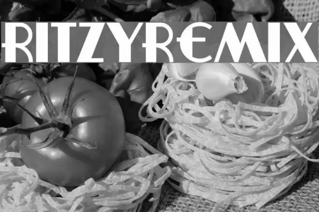 RitzyRemix Polices examples