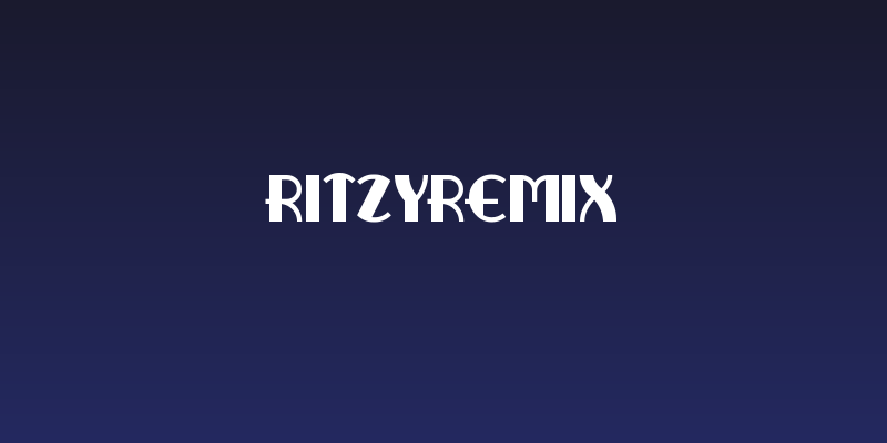 RitzyRemix Social Header