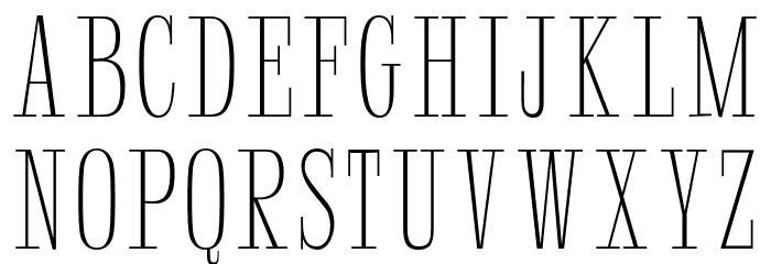 Riun Light Font Litere mari