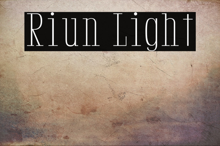 Riun Light Example 2