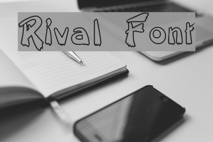 Rival Font examples
