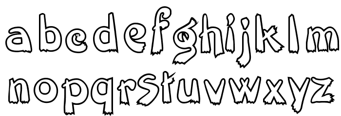 Rival Font LOWERCASE