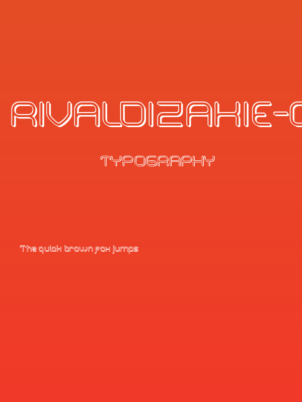 Rivaldizakie-OutlineShadow Poster