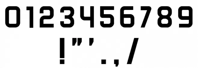 Rivalry Thin Font OTHER CHARS