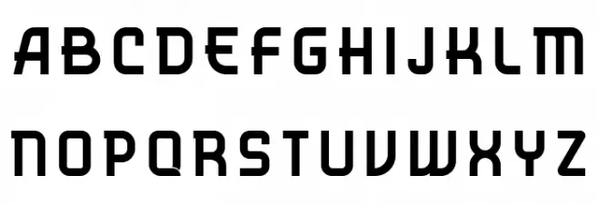Rivalry Thin フォント 大文字