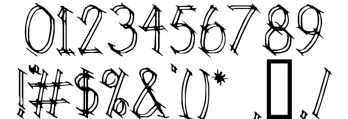 Rivalry Font OTHER CHARS