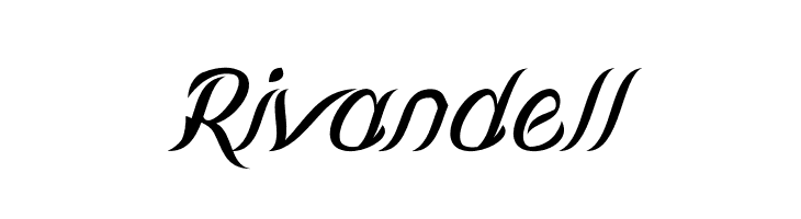 Rivandell  免费字体下载