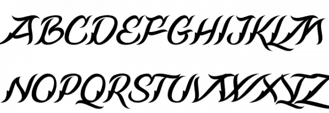 Rivandell Schriftart Groß
