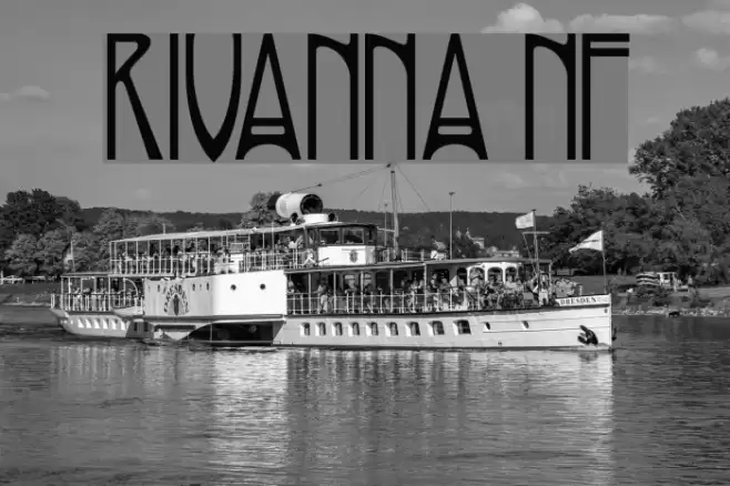 Rivanna NF Font examples