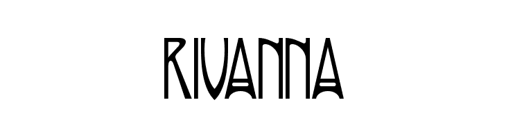 Rivanna  Скачать бесплатные шрифты