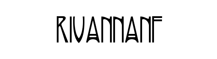 RivannaNF  Free Fonts Download