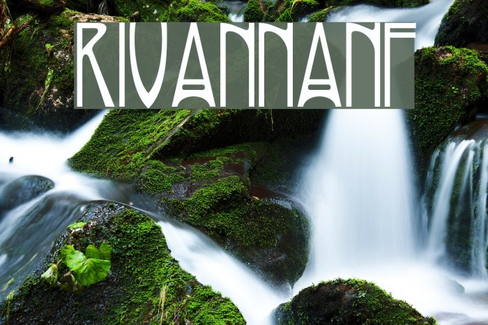 RivannaNF Font examples