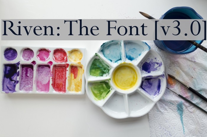 Riven: The Font [v3.0] Example 2