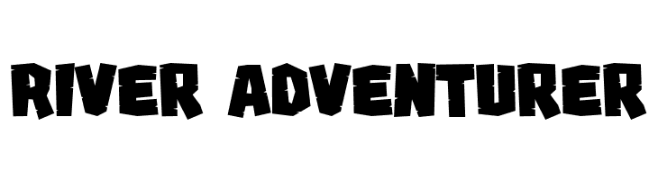 River Adventurer  font caratteri gratis