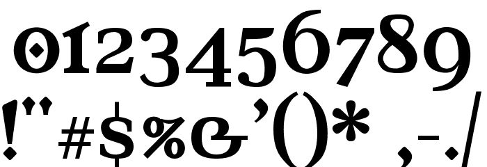 River Avenue Font OTHER CHARS