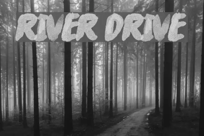 River Drive Font examples