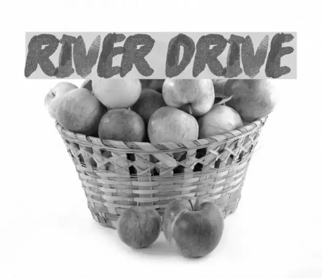 River Drive Font examples