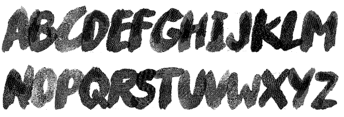 River Drive Font LOWERCASE