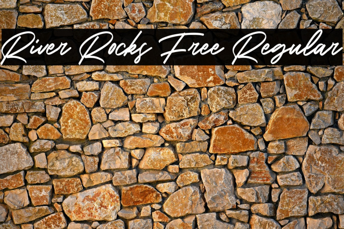 River Rocks Free Regular Example 1