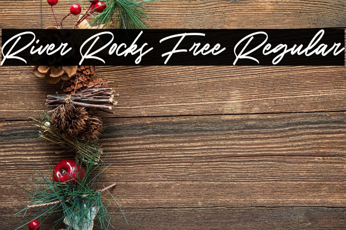 River Rocks Free Regular Example 2