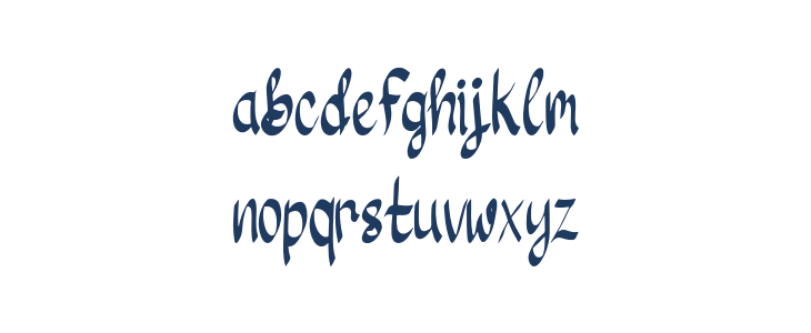 River Water Lowercase