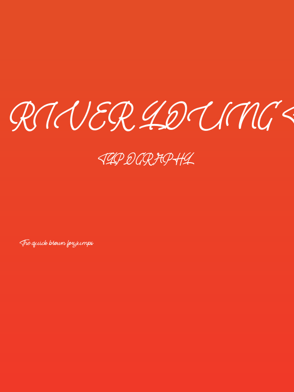 River Young FREE Poster