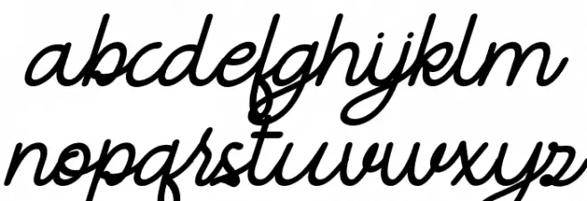 RiverYoungFREE Caratteri MINUSCOLO