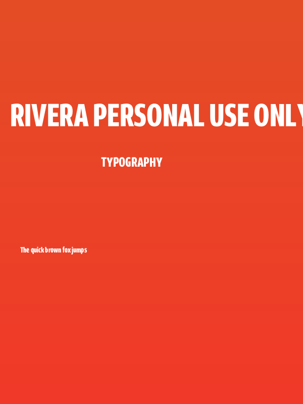 Rivera PERSONAL USE ONLY Black Poster