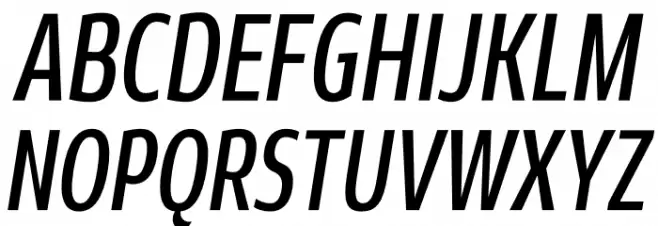 Rivera PERSONAL USE ONLY Regular Italic Polices MAJUSCULES