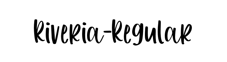 Riveria-Regular  नि: शुल्क फ़ॉन्ट्स डाउनलोड